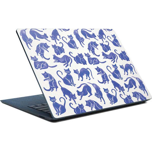 Cat Coq Blue Cats Surface Laptop Skin